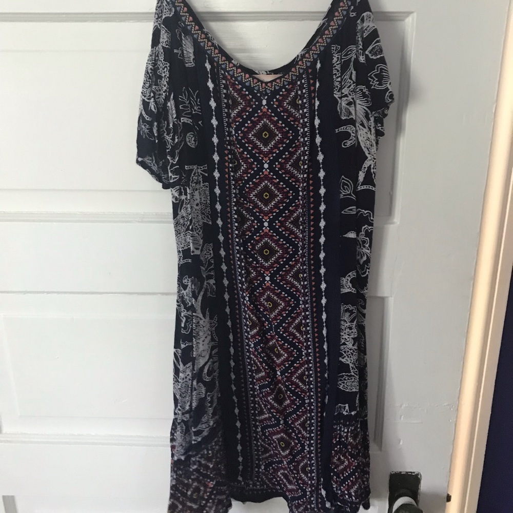Off the shoulder dress